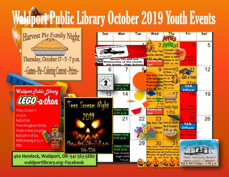 October 2019 Youth event calendar.pub jpg