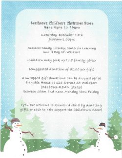 Seashore Children's Christmas Store 2019