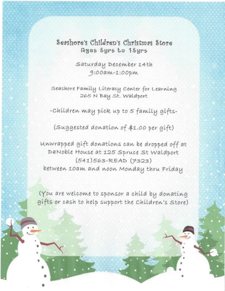 Seashore Children's Christmas Store 2019