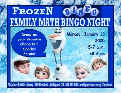 January 2020 Frozen Family BINGO youth events.pub jpg