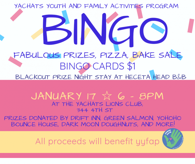 YYFAB Bingo event Jan