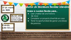 Irish Family Literacy Night Flyer2 (1)