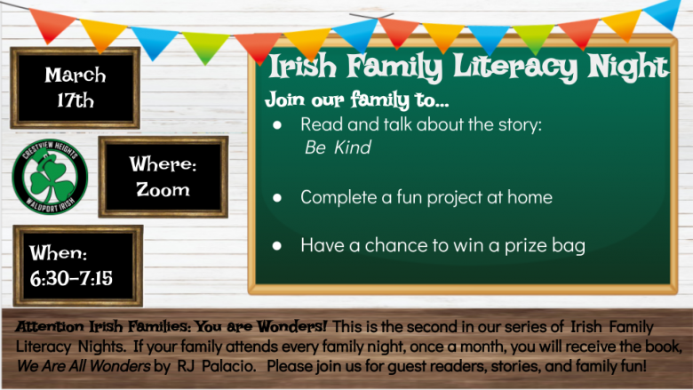 Irish Family Literacy Night Flyer2