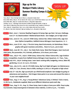 summer reading program 2022 sign up flyer for summer camps jpg