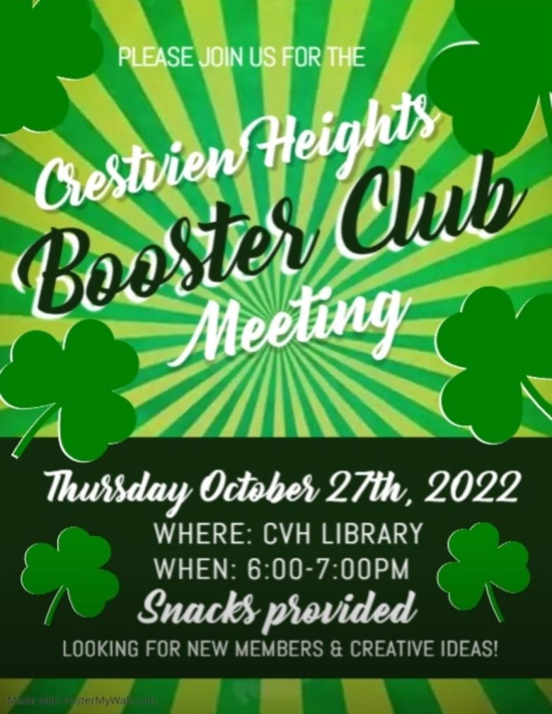 Boosters Meeting