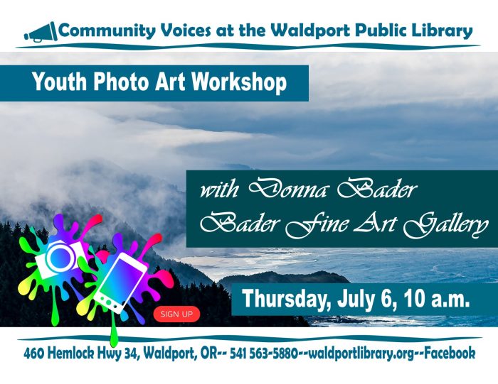 summer reading 2023 community voices Donna Bader Photo Art Workshop jpg
