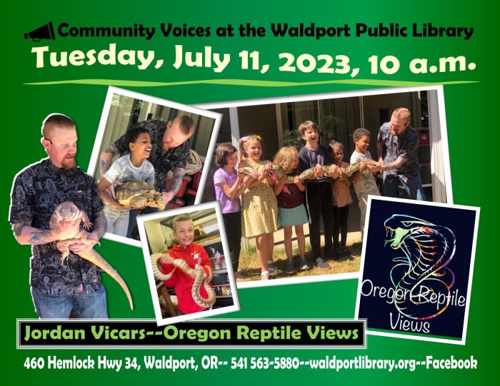 summer reading 2023 community voices Tuesdays Oregon Reptile Views jpg