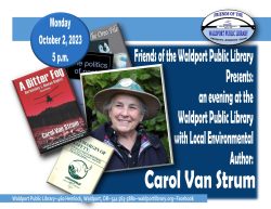 September 2023 friends author Carol Van Strum september 16 jpg