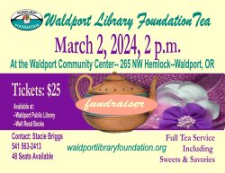 February 2024 foundation fundraiser tea reader board jpg