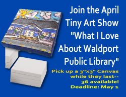 APRIL 2024 Tiny Canvas Library Art Project jpg